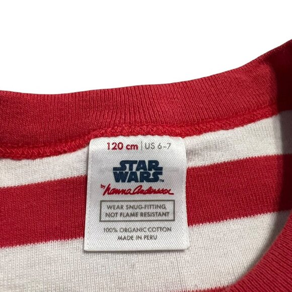 Hanna Andersson Sz 120 (6/7) Star Wars Darth Vader Short Pajamas - Picture 7 of 14